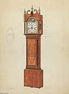 Tall Clock by John Dieterich