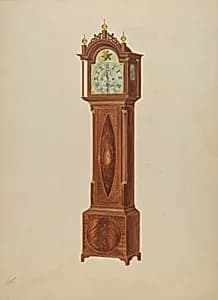 Tall Clock by Arthur Johnson