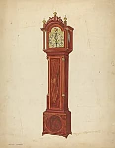Tall Clock by Arthur Johnson