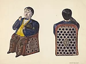 Tammany Toy Bank by William O. Fletcher