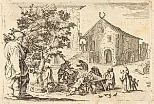 Tavern by Jacques Callot