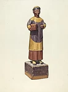 Tea importer's sign by George Constantine