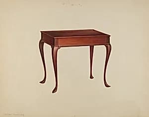 Tea Table by Isadore Goldberg