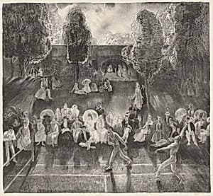 Tennis by George Bellows