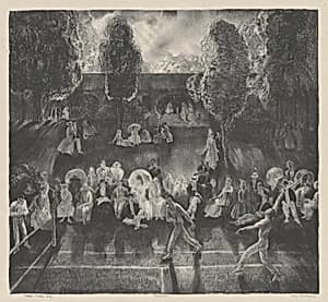 Tennis by George Bellows