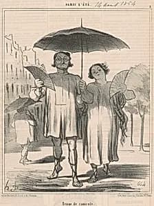 Tenue de canicule by Honoré Daumier