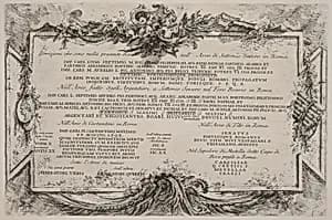 Text Plate by Giovanni Battista Piranesi