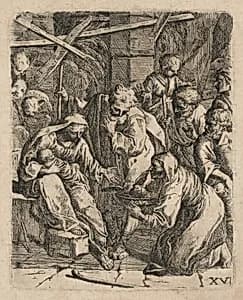 The Adoration of the Shepherds by Marcantonio Bellavia