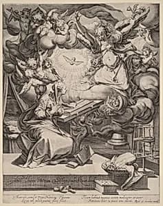 Portrait of Jacques de Gheyn II after Abraham Bloemaert