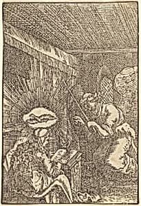 The Annunciation by Albrecht Altdorfer