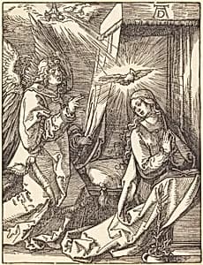 The Annunciation by Albrecht Dürer