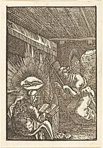 The Annunciation by Albrecht Altdorfer