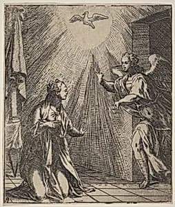 The Annunciation by Giovanni Battista Fontana