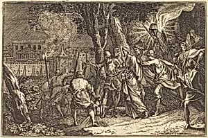 The Arrest of Christ by after Sébastien Le Clerc I