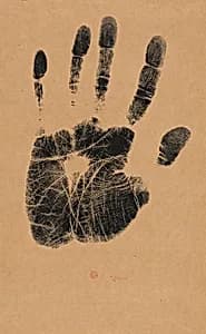 The Artist's Left Hand by Henri-Charles Guérard