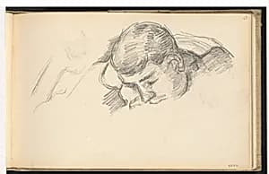The Artist's Son Reading by Paul Cezanne