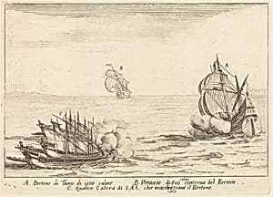 The Attack by Jacques Callot