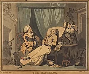 The Bachelor by Samuel Alken after H. Wigstead