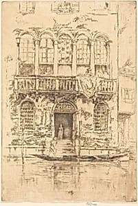 The Balcony by James McNeill Whistler