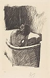The Bath by Pierre Bonnard