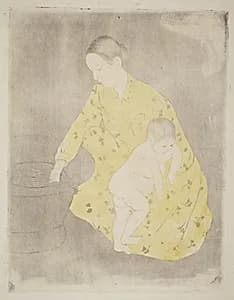 The Bath by Mary Cassatt