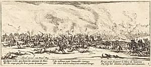 The Battle by Jacques Callot