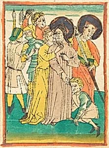 The Betrayal of Christ by German 15th Century