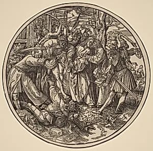 The Betrayal of Christ by Jacob Cornelisz van Oostsanen
