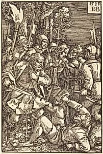 The Betrayal of Christ by Sebald Beham
