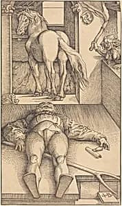 The Bewitched Groom by Hans Baldung Grien