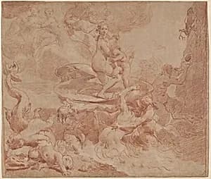 The Birth of Venus by Gaetano Gandolfi