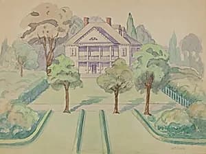 The Bowery House by Gladys Cook