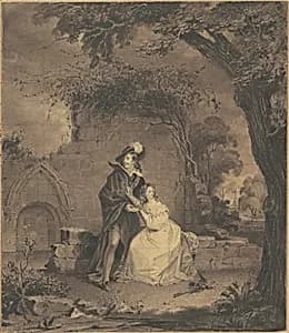 The Bride of Lammermoor by James Goodwyn Clonney