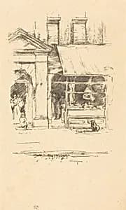 The Butcher's Dog by James McNeill Whistler