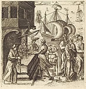 The Calling of Matthew by Léonard Gaultier