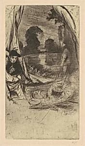 The Camp by James McNeill Whistler