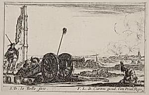 The Cannon by Stefano Della Bella