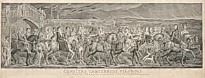The Canterbury Pilgrims by William Blake