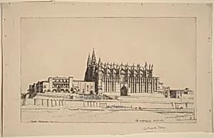 The Cathedral, Palma by Robert Austin