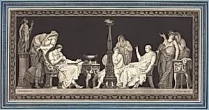 The Catiline Conspiracy by Jean-François Janinet after Jean-Guillaume Moitte