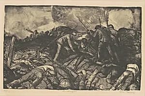 The Charge by George Bellows