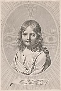 The Child Jesus by Claude Mellan