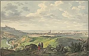 The City of Arnberg in the Oberpfalz by Carl Heinzmann