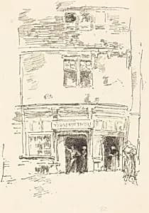 The Clock-Makers, Paimpol by James McNeill Whistler