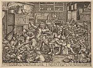 The Cobbler's Unruly Family by Peter van der Borcht