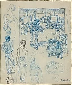 The Coconut Merchant by Théophile Alexandre Steinlen