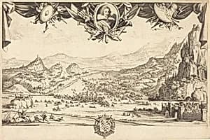 The Combat of Avigliana by Jacques Callot