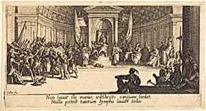 The Condemnation to Death by Jacques Callot