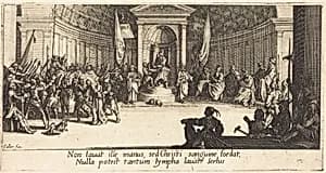 The Condemnation to Death by Jacques Callot