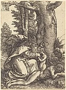 The Creation of Eve by Heinrich Aldegrever
